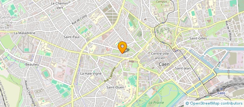 localisation de l'entreprise SCI DES ASTRONOMES  CAEN
