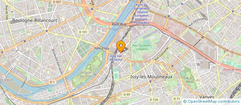 localisation de l'entreprise SCI DES AUBEPINES à PUTEAUX
