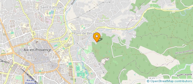 localisation de l'entreprise SCI DES AUBES à AIX-EN-PROVENCE
