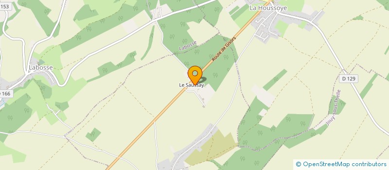 localisation de l'entreprise SCI DES AUBINS  AUNEUIL