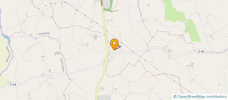 localisation de l'entreprise SCI DES AUBRAYS  LA MALHOURE