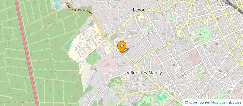 localisation de l'entreprise SCI DES AUGUILLETTES  LAXOU