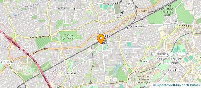 localisation de l'entreprise SCI DES AUGUSTINES  BORDEAUX