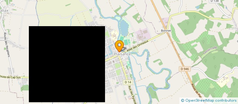 localisation de l'entreprise SCI DES AUGUSTINS  PLAISANCE