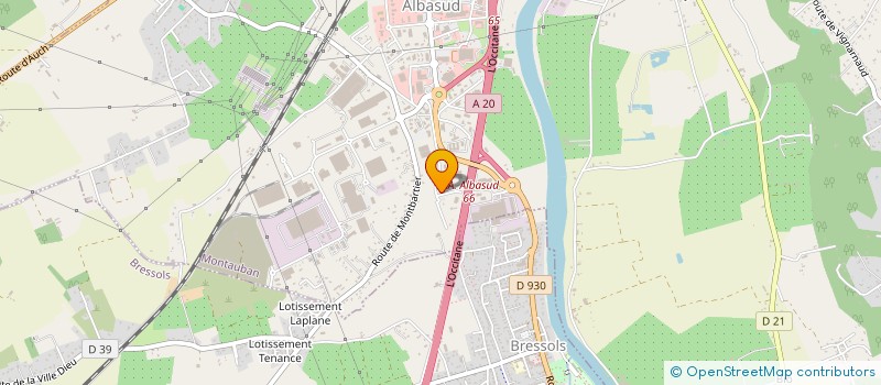 localisation de l'entreprise SCI DES AUGUSTINS  MONTAUBAN