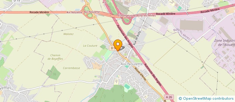 localisation de l'entreprise SCI DES AUGUSTINS  AIX-NOULETTE