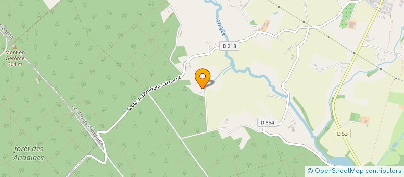 localisation de l'entreprise SCI DES AULNAYS à BEAUVAIN