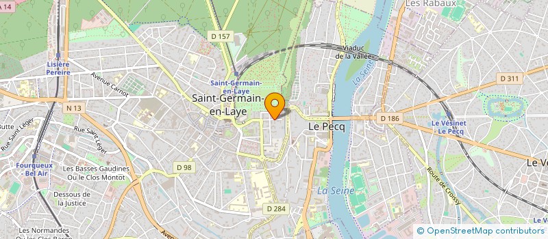 localisation de l'entreprise SCI DES AULNES  SAINT-GERMAIN-EN-LAYE