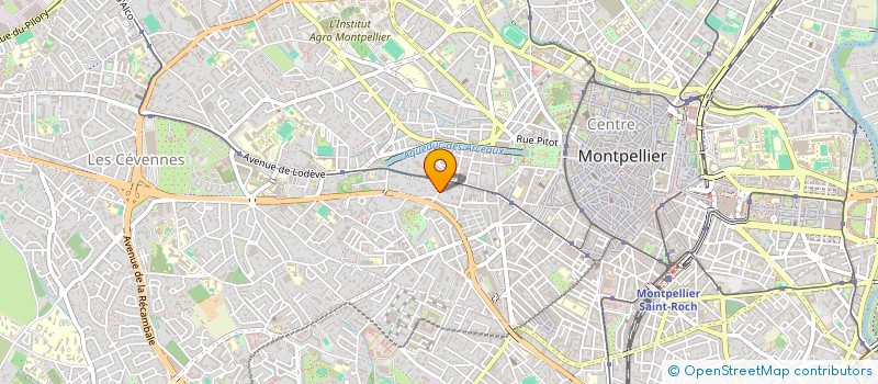 localisation de l'entreprise SCI DES AULNES à MONTPELLIER