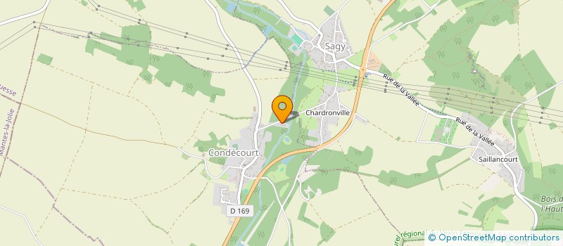 localisation de l'entreprise SCI DES AULNES  CONDECOURT