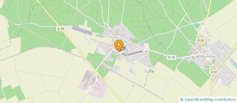 localisation de l'entreprise SCI DES AULNOIS  AY-CHAMPAGNE