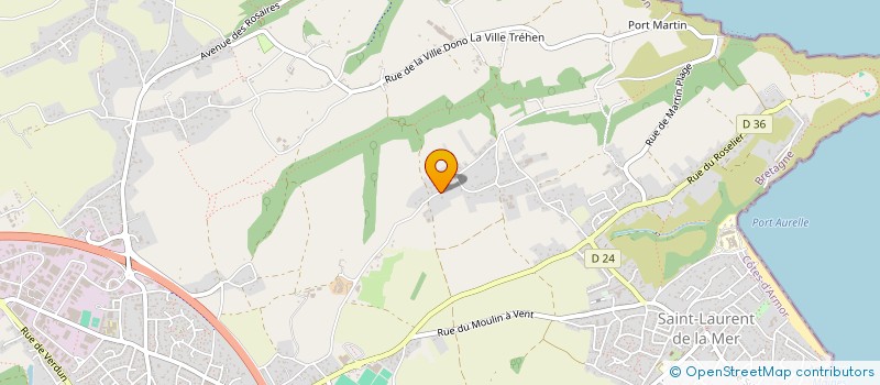 localisation de l'entreprise SCI DES AUSTRALES  PLERIN