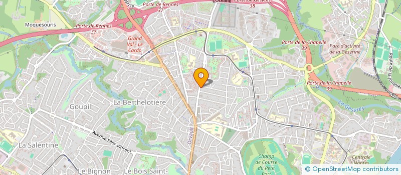 localisation de l'entreprise SCI DES AVENUES II à NANTES