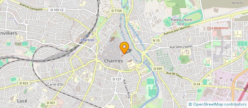 localisation de l'entreprise SCI DES AVIRONS à CHARTRES