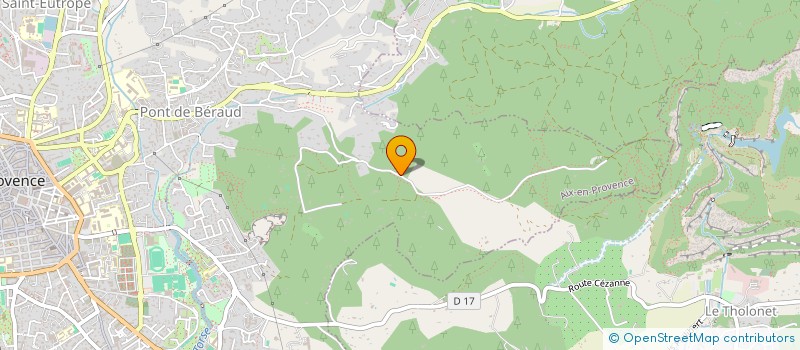 localisation de l'entreprise SCI DES BAGNIERS à AIX-EN-PROVENCE