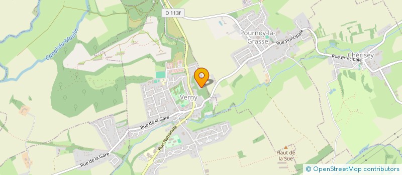 localisation de l'entreprise SCI DES BAGRASSES  VERNY