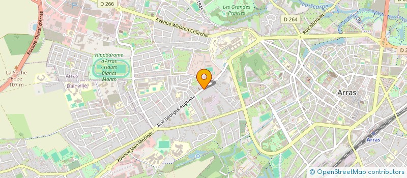 localisation de l'entreprise SCI DES BAILLONS à ARRAS