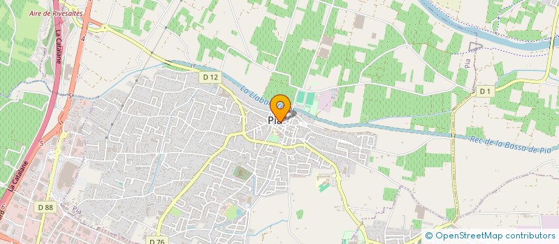 localisation de l'entreprise SCI DES BAILS  PIA