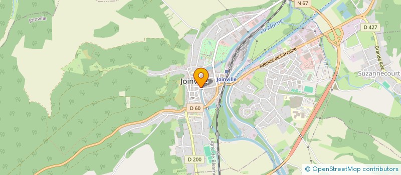 localisation de l'entreprise SCI DES BAINS DE LA FONTAINE à JOINVILLE