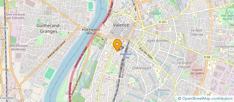localisation de l'entreprise SCI DES BALAIS à VALENCE