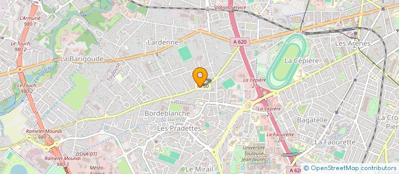 localisation de l'entreprise SCI DES BALCONS à TOULOUSE