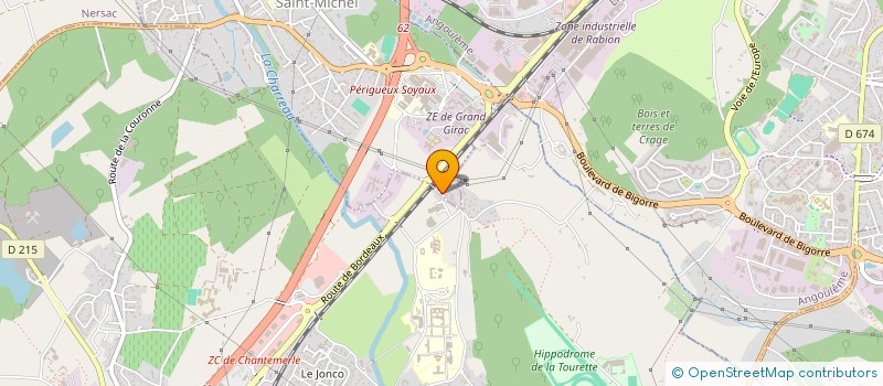 localisation de l'entreprise SCI DES BALIZIERS à SAINT-MICHEL