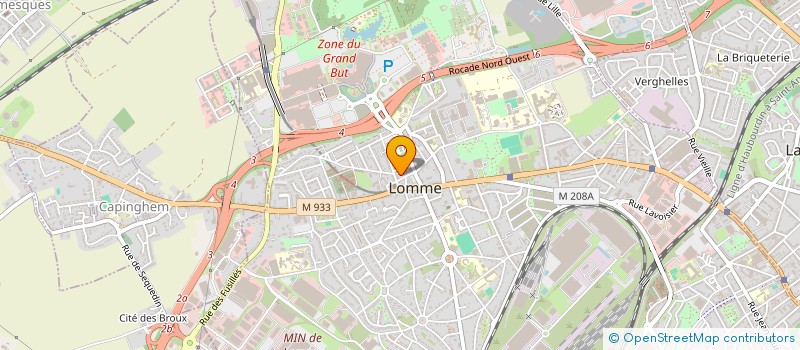 localisation de l'entreprise SCI DES BAMBOUS à LILLE