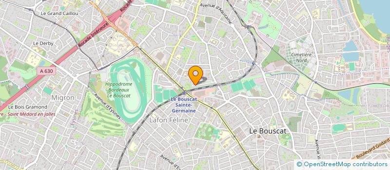 localisation de l'entreprise SCI DES BAMBOUS  BRUGES