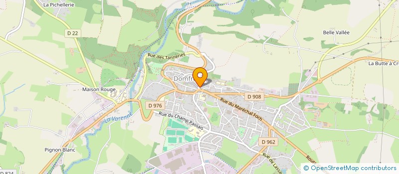 localisation de l'entreprise SCI DES BARBACANES à DOMFRONT-EN-POIRAIE