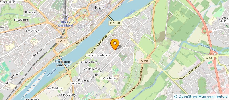 localisation de l'entreprise SCI DES BARILS  BLOIS