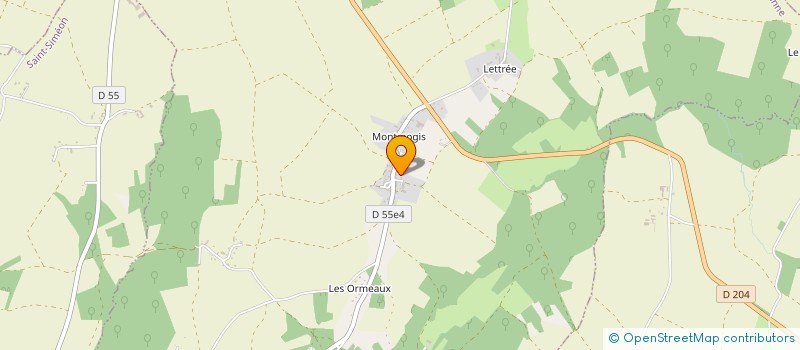 localisation de l'entreprise SCI DES BARLONGES  SAINT-REMY-DE-LA-VANNE