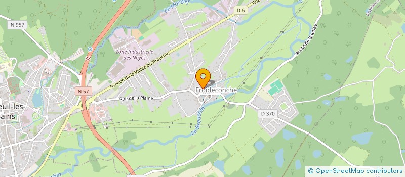 localisation de l'entreprise SCI DES BARNS  ABELCOURT