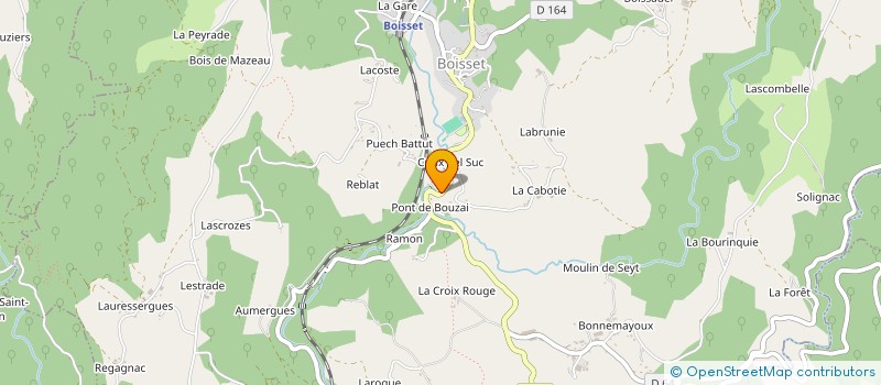 localisation de l'entreprise SCI DES BARRAGES à SAINT-ETIENNE-DE-MAURS