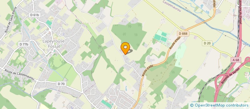 localisation de l'entreprise SCI DES BARTAVELLES  CASTELMAUROU