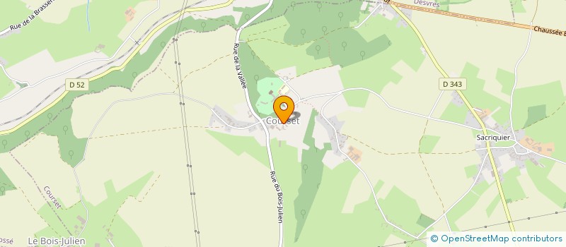 localisation de l'entreprise SCI DES BAS CHAMPS  COURSET