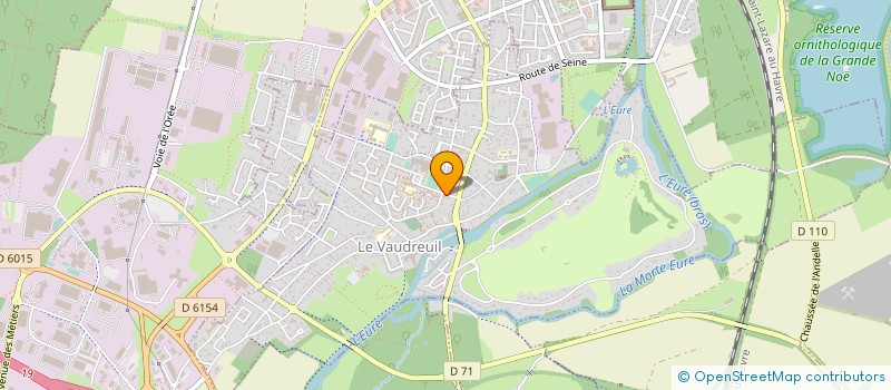 localisation de l'entreprise SCI DES BAS PRES à LE VAUDREUIL