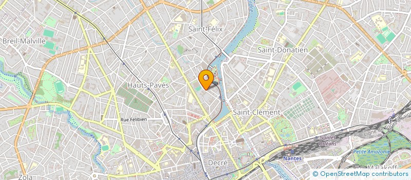 localisation de l'entreprise SCI DES BASSES LANDES à NANTES