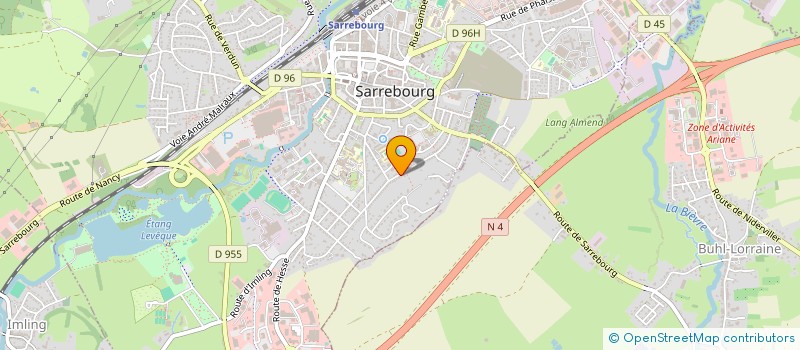 localisation de l'entreprise SCI DES BASSES ROCHES  HESSE