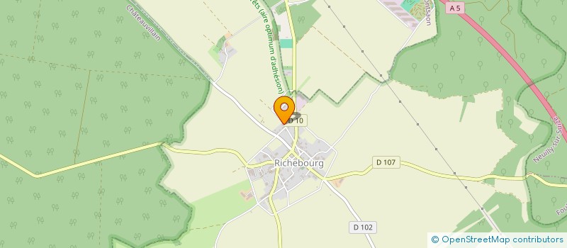localisation de l'entreprise SCI DES BATISSEURS à RICHEBOURG