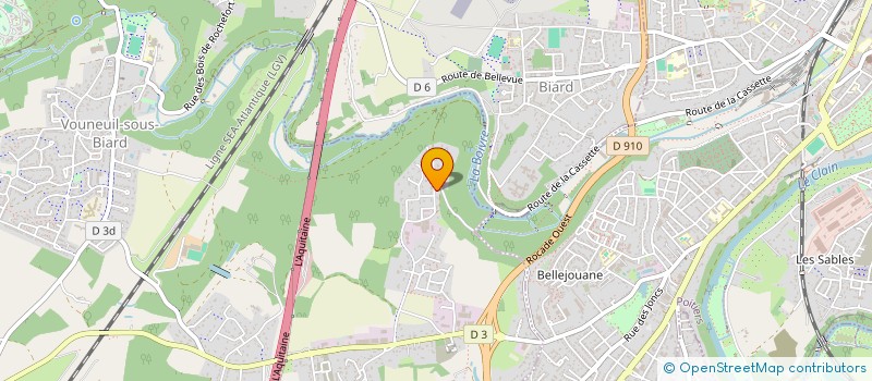 localisation de l'entreprise SCI DES BAVEUX  VOUNEUIL-SOUS-BIARD