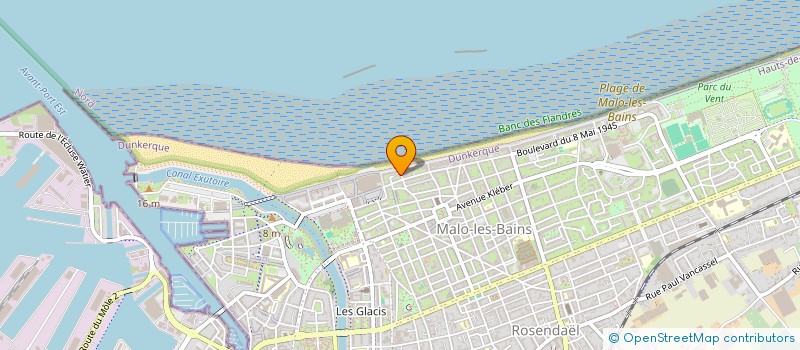 localisation de l'entreprise SCI DES BAZENNES à DUNKERQUE