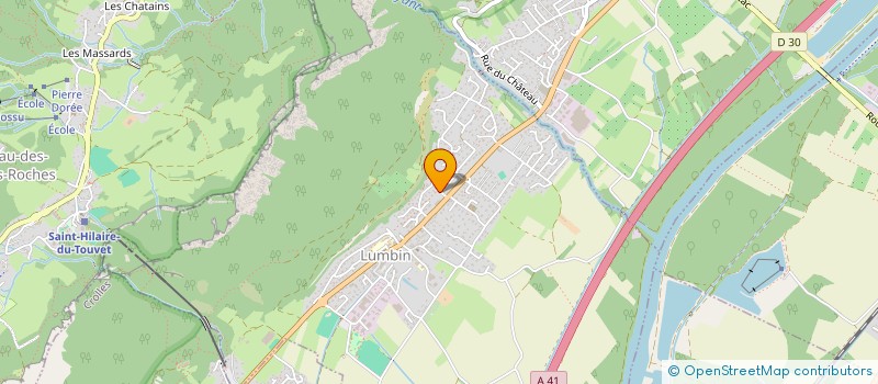 localisation de l'entreprise SCI DES BEAUMONTS  LUMBIN