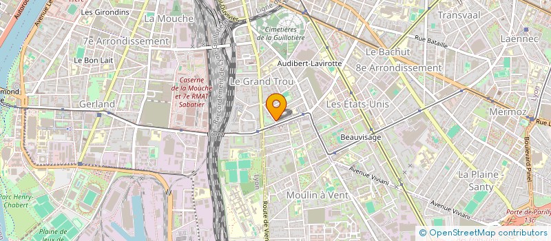 localisation de l'entreprise SCI DES BEAUX-ARTS  LYON