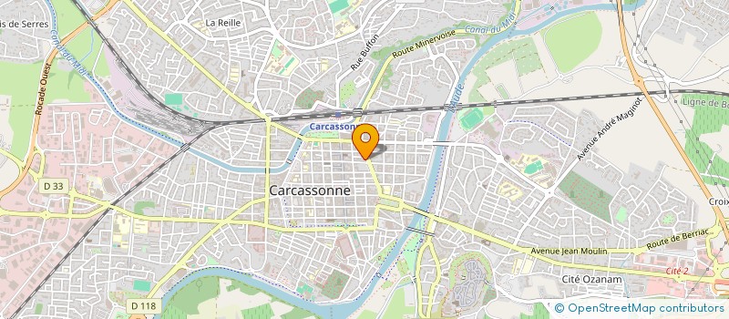 localisation de l'entreprise SCI DES BEAUX GOSSES à CARCASSONNE