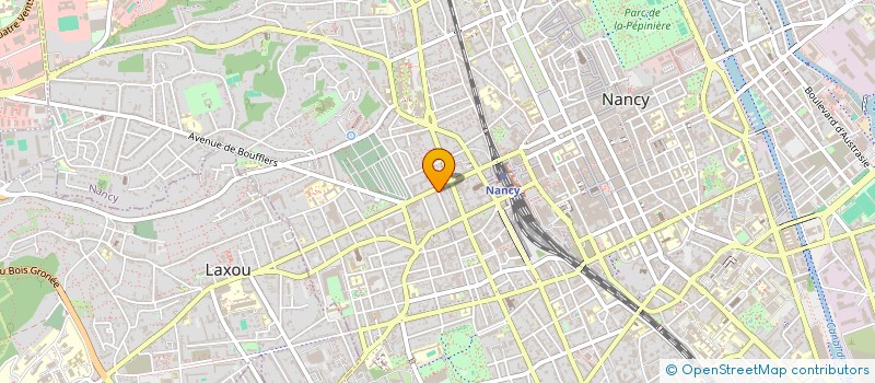 localisation de l'entreprise SCI DES BEGONIAS DE CROUSSE  NANCY