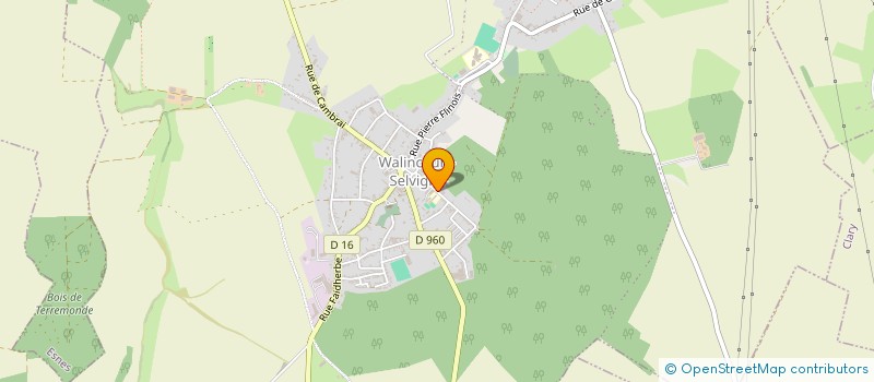 localisation de l'entreprise SCI DES BEHAGHEL D OUGES à WALINCOURT-SELVIGNY