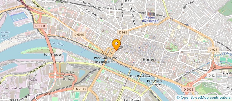 localisation de l'entreprise SCI DES BELGES  ROUEN