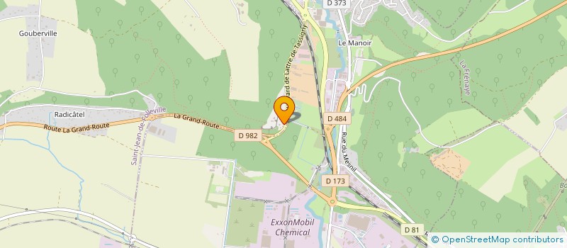 localisation de l'entreprise SCI DES BELGES  SAINT-JEAN-DE-FOLLEVILLE