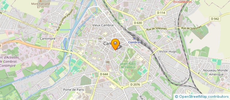 localisation de l'entreprise SCI DES BELLOTTES à CAMBRAI