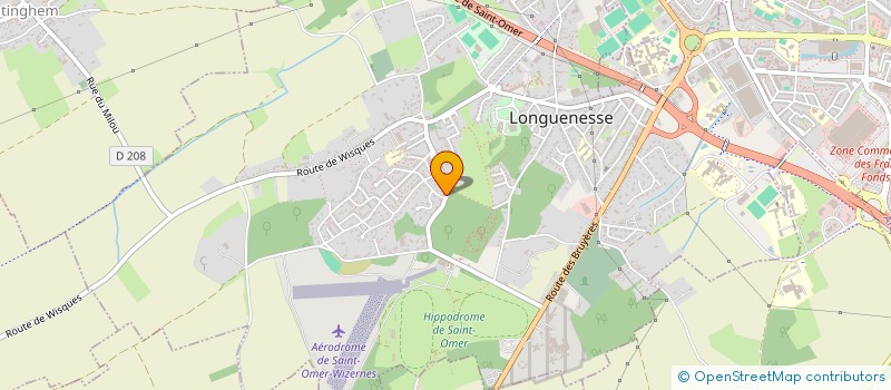 localisation de l'entreprise SCI DES BERCEAUX  LONGUENESSE